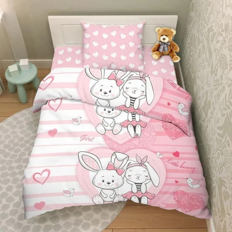 Комплект постельного белья «Ми-ми зайка» | Василек Тeenager | ТДЛ Текстиль