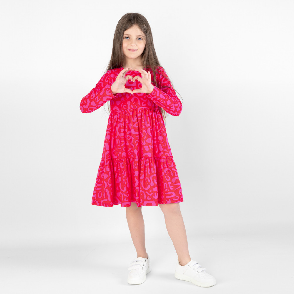 Платье для девочек | Осень 2023 девочки | Bossa Nova