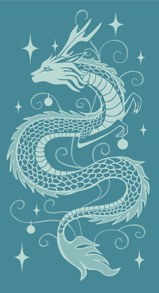 Полотенце «The Emerald Dragon» | ДМ Люкс