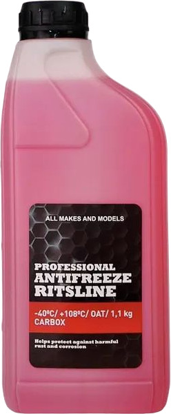Антифриз Ritsline Organic Coolant Carbox G12+ -40°C | Ritsline