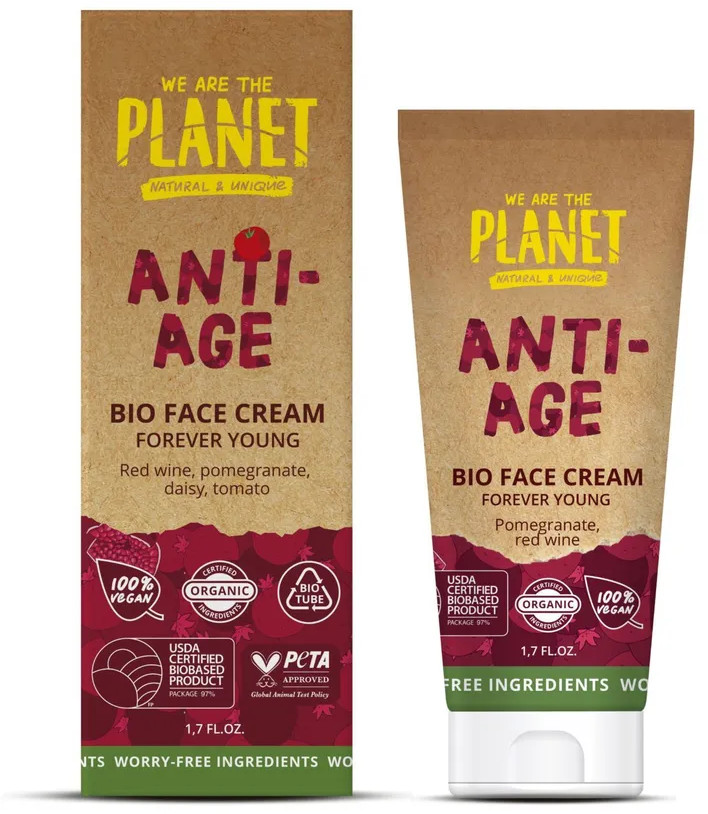 Крем для лица омолаживающий «Forever Young» | We are the planet