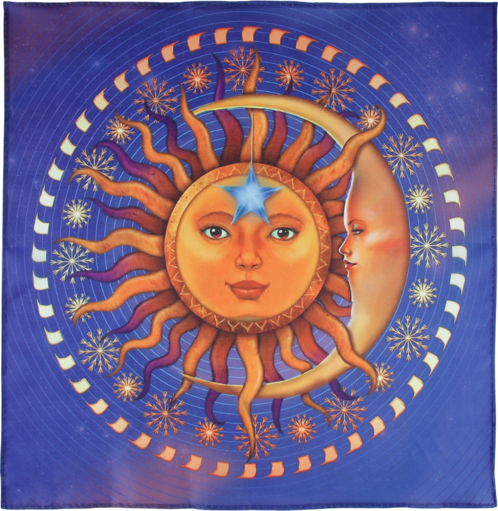 Скатерть для гадания «Солнце» | Лас Играс аксессуары для гадания | Лас Играс