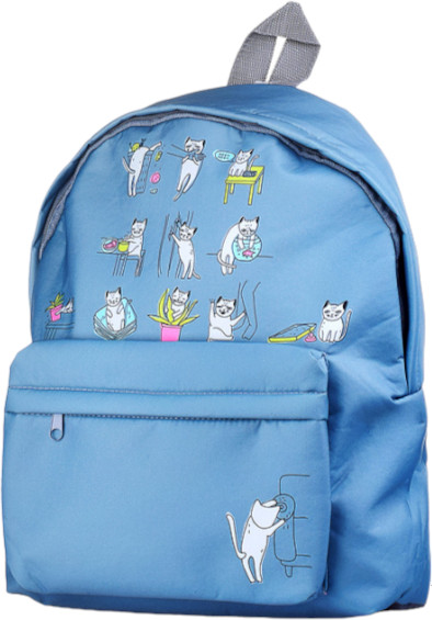 Рюкзак для девочек «Коты-хулиганы» | Centrum