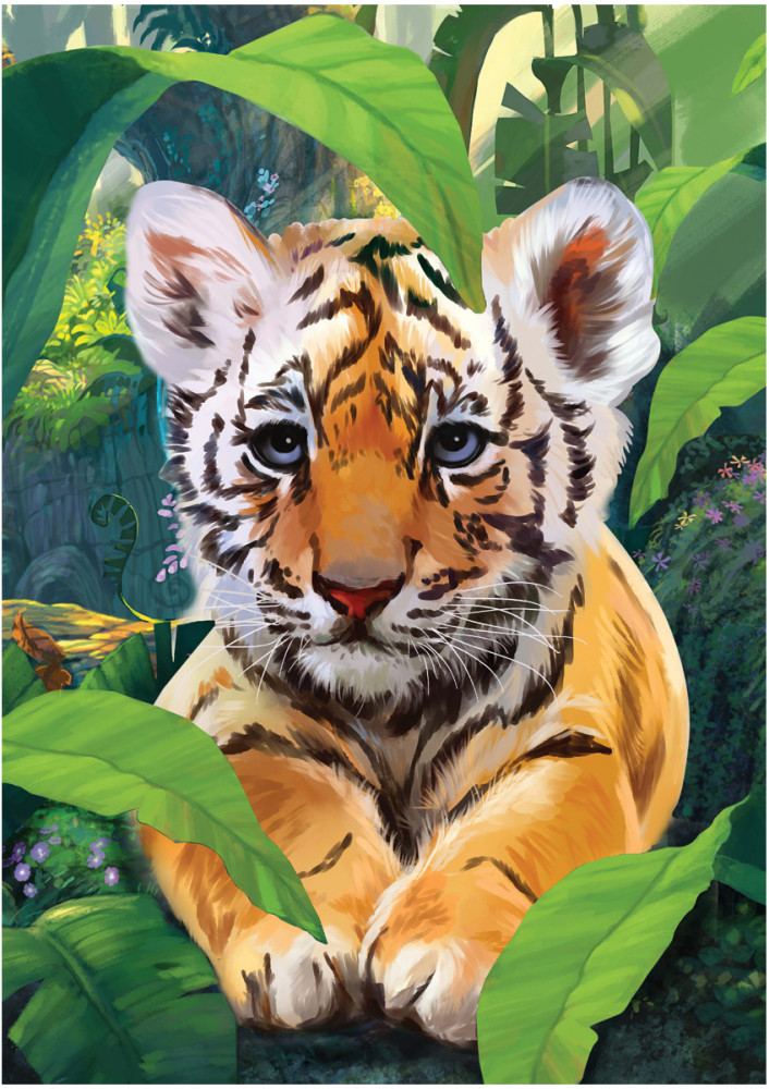 Пазл «Тигрёнок» | Три совы