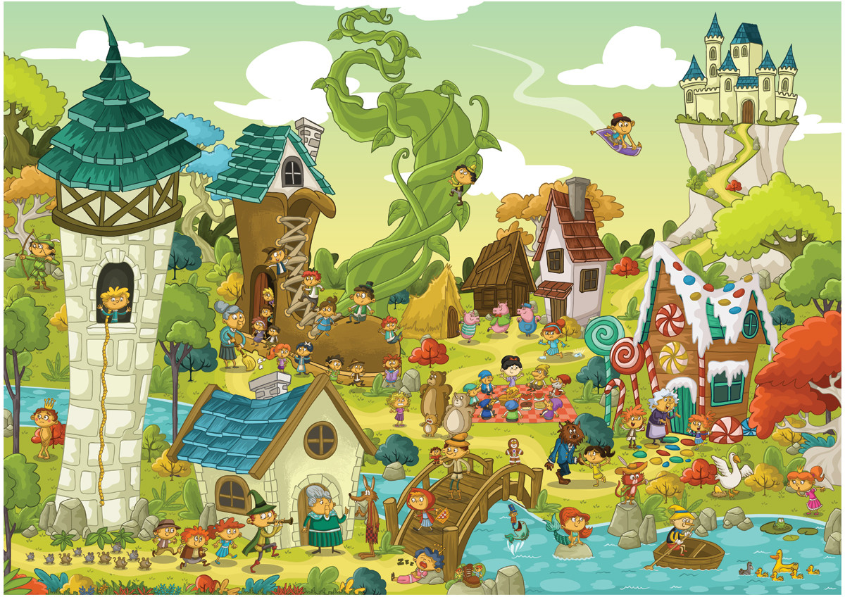 Пазл «Сказочный мир» | Три совы