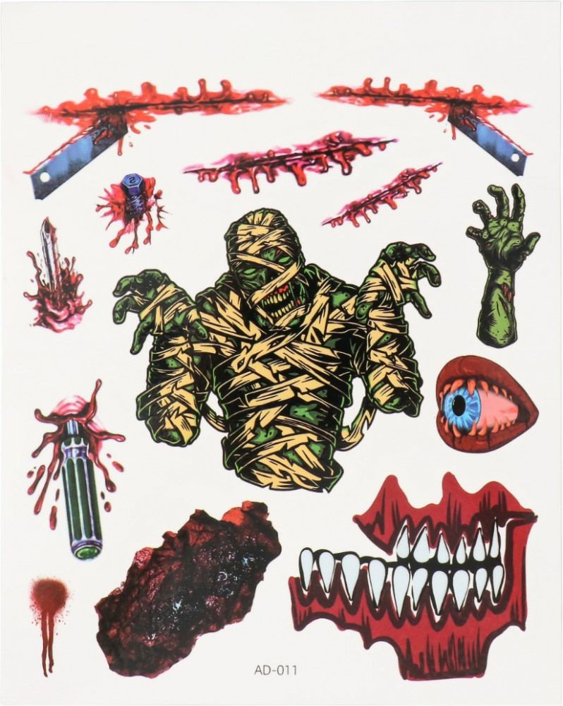 Татуировка на тело «Мумия»