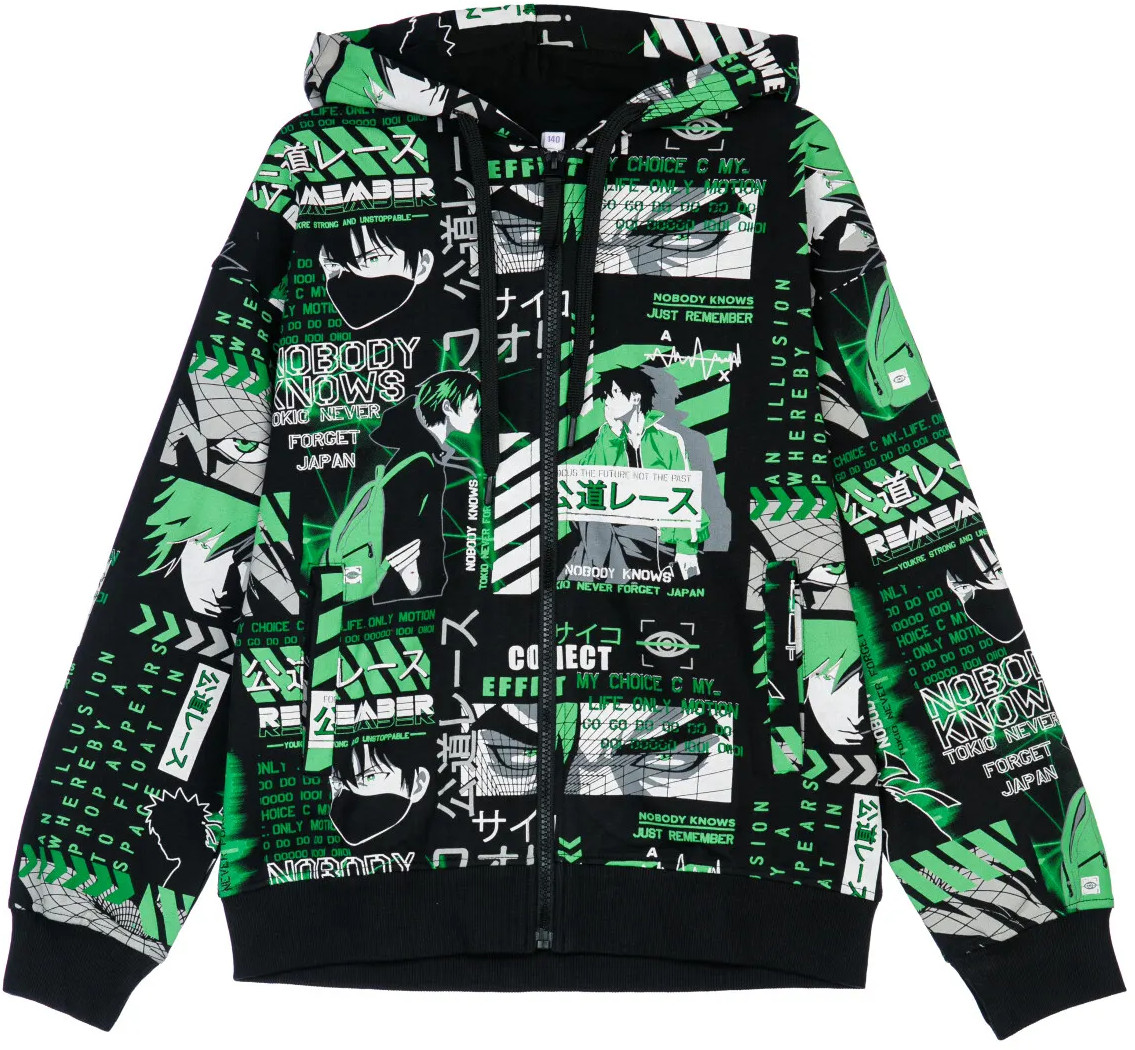 Толстовка для мальчиков | Anime Motion | PlayToday