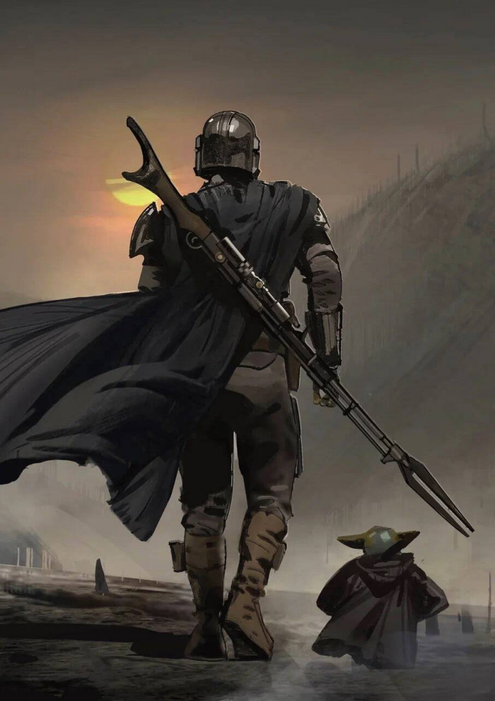 Скетчбук «Звёздные войны. Мандалорец и Грогу» | Звездные войны. Разное (обложка)