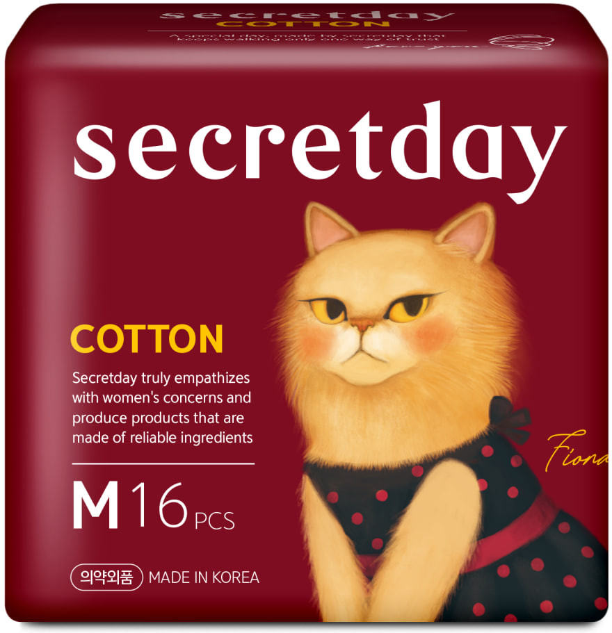 Прокладки женские гигиенические «Medium» | Cotton | SecretDay