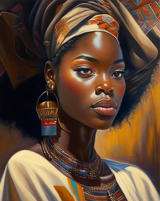 Картина по номерам «Красота по-африкански» | Арт Фея