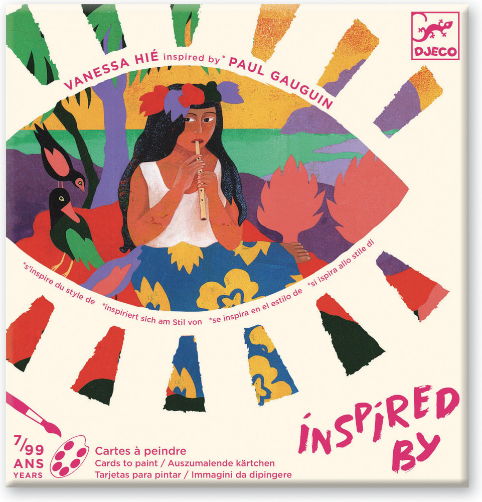 Раскраска «Полинезия» | Inspired By | Djeco