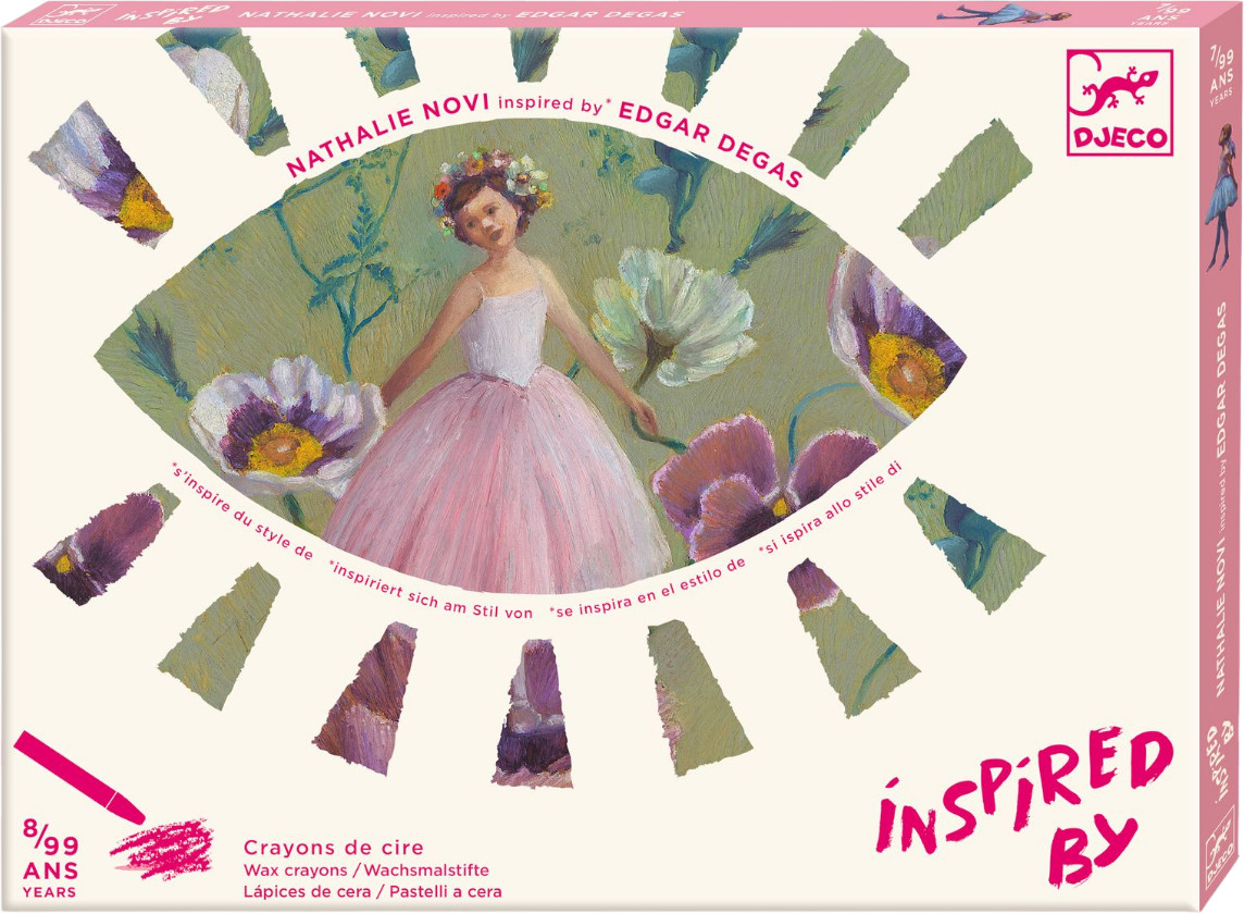 Раскраска «Балерины. The ballerina» | Inspired By | Djeco