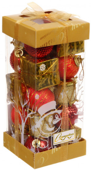 Набор украшений ёлочных «Гора подарков»