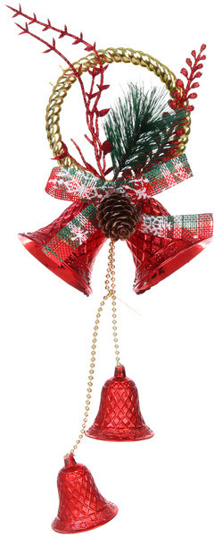 Украшение новогоднее «Звенящие колокольчики» | Серпантин