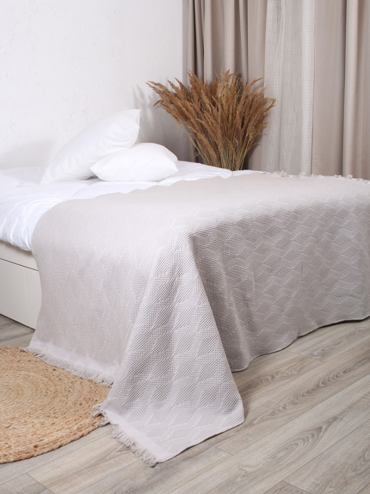 Покрывало вафельное «Diamond» | Mona Liza