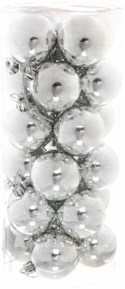 Набор шаров ёлочных «Глянец» | Серпантин