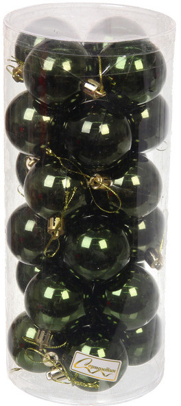 Набор шаров ёлочных «Глянец» | Серпантин