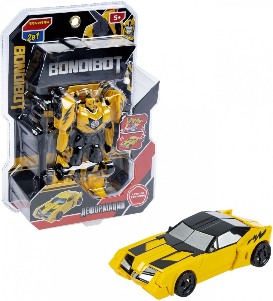 Трансформер «Робот-автомобиль» | Bondibot | Bondibon