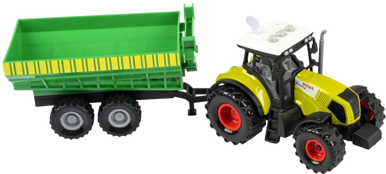Трактор инерционный с прицепом | Сельское хозяйство | Bondibon