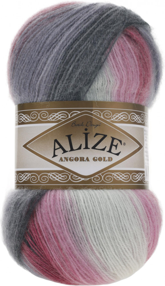 Пряжа для вязания «Angora Gold Batik», 1602 | Alize