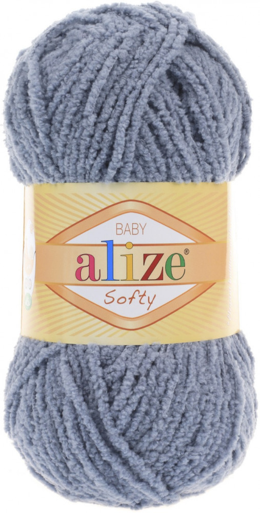 Пряжа для вязания «Softy», 119 Серое небо | Softy | Alize