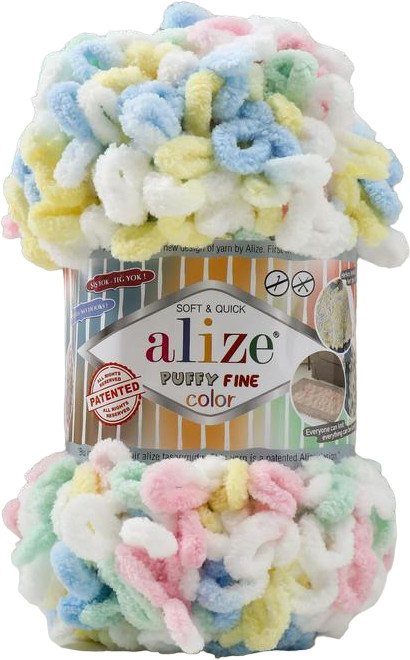 Пряжа для вязания «Puffy Fine Color», 5949 | Puffy | Alize