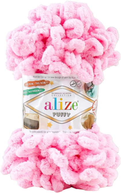 Пряжа для вязания «Puffy», 185 Розовый | Alize