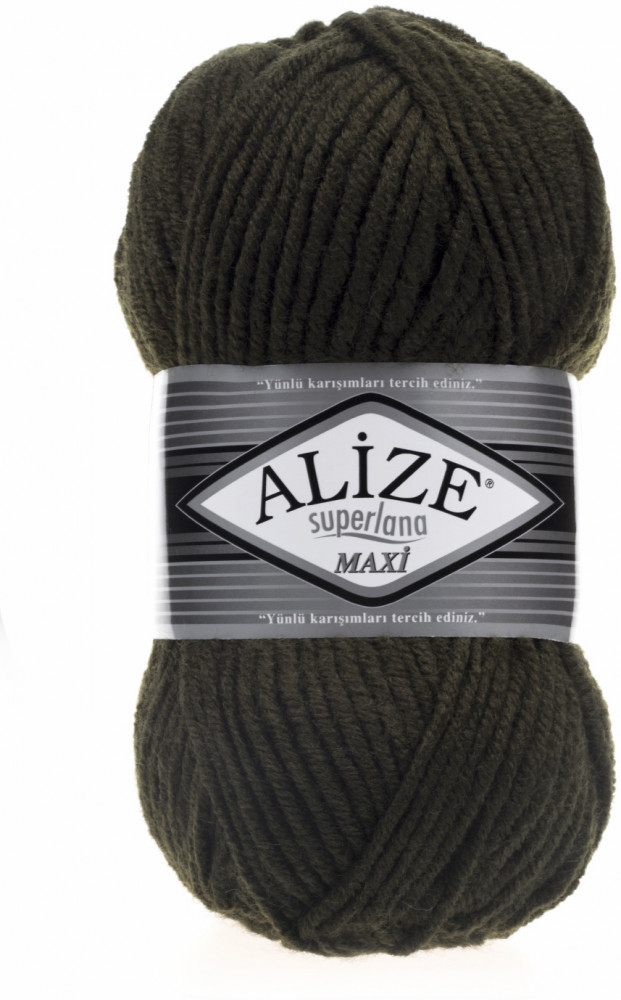 Пряжа для вязания «Superlana maxi», 241 Темно-зелёный | Superlana | Alize