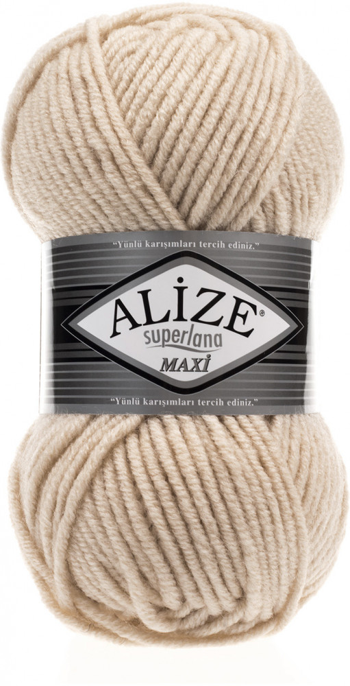 Пряжа для вязания «Superlana maxi», 310 Шампань | Superlana | Alize