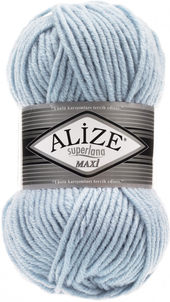 Пряжа для вязания «Superlana maxi», 480 Светло-голубой | Superlana | Alize