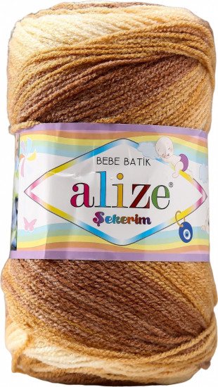 Пряжа для вязания «Sekerim batik», 3050 бежевый