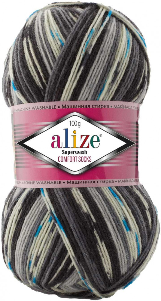Пряжа для вязания «Superwash comfort socks», 7650 | Alize