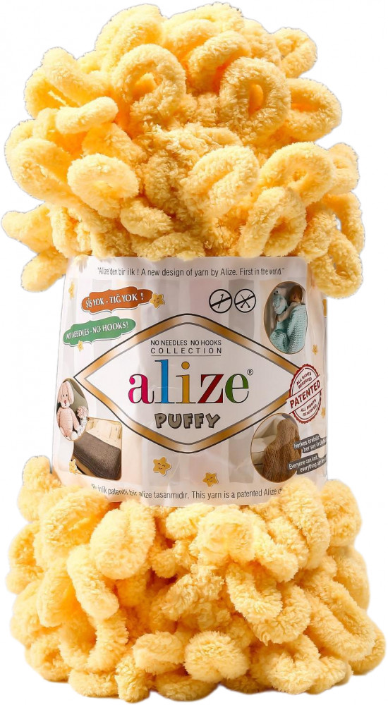 Пряжа для вязания «Puffy», 509 Дыня | Alize