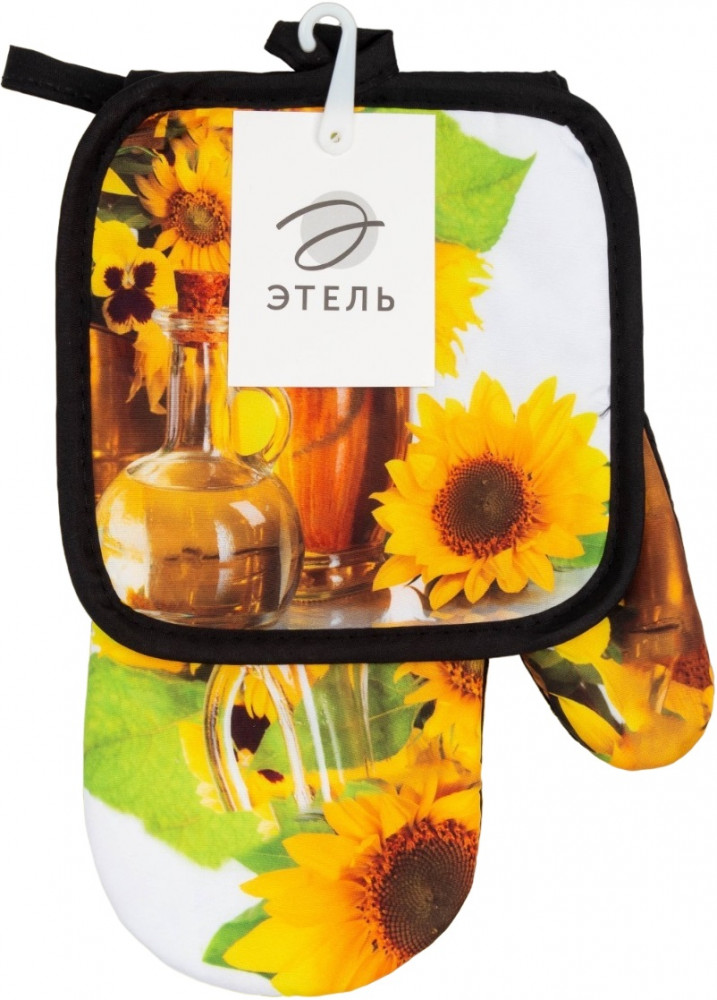 Набор кухонный «Подсолнухи» | Flowers & plants | Этель