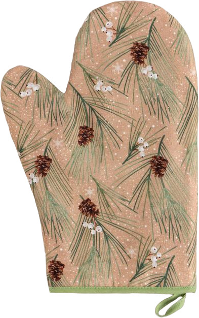 Варежка-прихватка «Spruce branches» | Spruce branches | Этель