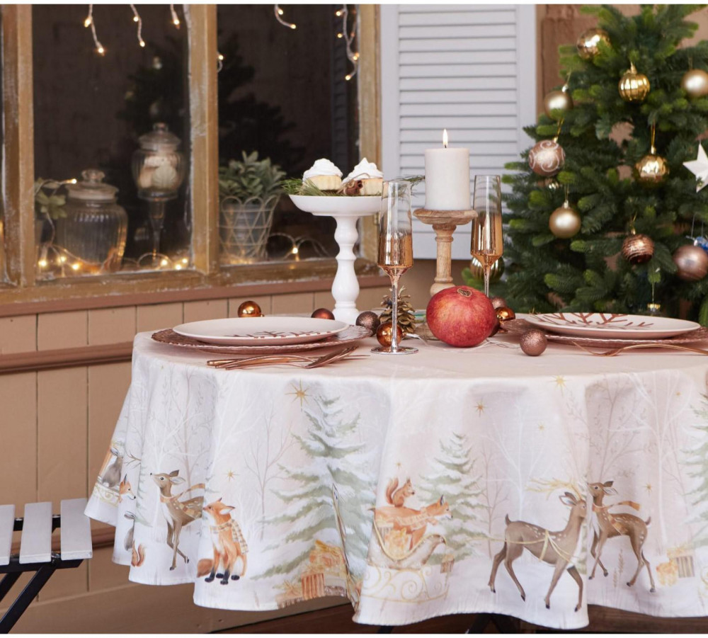 Скатерть «Christmas forest» | Christmas forest | Этель
