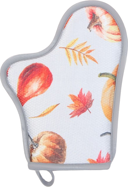 Варежка-прихватка «Тыквы» | Кухонный текстиль «Овощи» | Этель