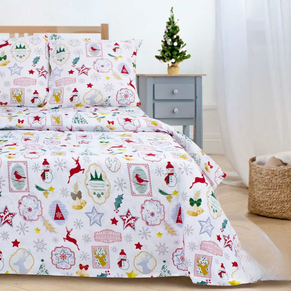 Комплект постельного белья «Зимний винтаж» | Этель