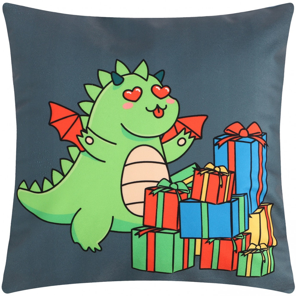 Чехол на подушку «Дракончик» | Этель