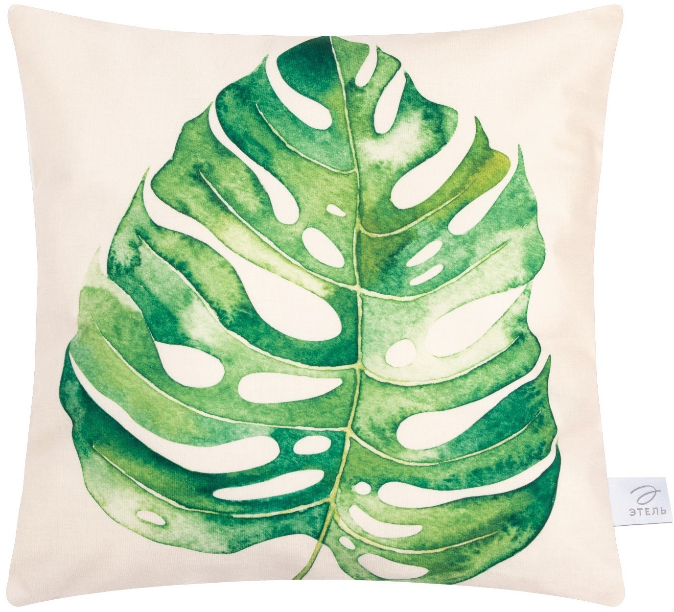 Наволочка декоративная «Green leaf» | Этель