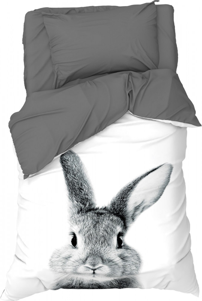 Комплект постельного белья «Cute rabbit» | Winter rabbit | Этель