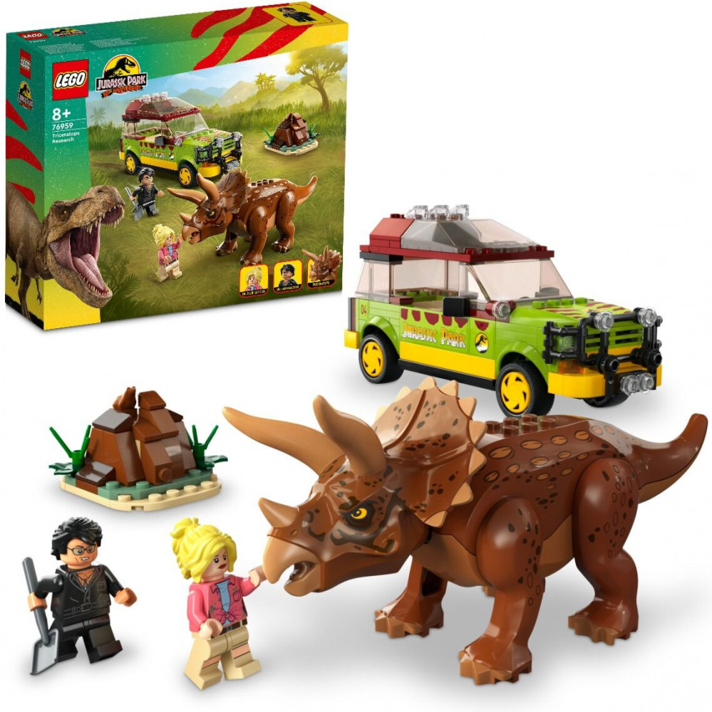 Конструктор Jurassic World 76959 Поиск трицератопса. Triceratops Research | LEGO Jurassic World | LEGO (ЛЕГО)