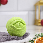 Бомбочка для ванны с ароматом хвои и цитрусов «Символ года 2024. Глаз дракона»