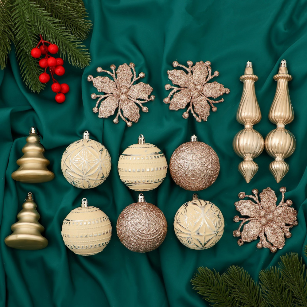 Набор украшений ёлочных «Изыски праздника» | Зимнее волшебство