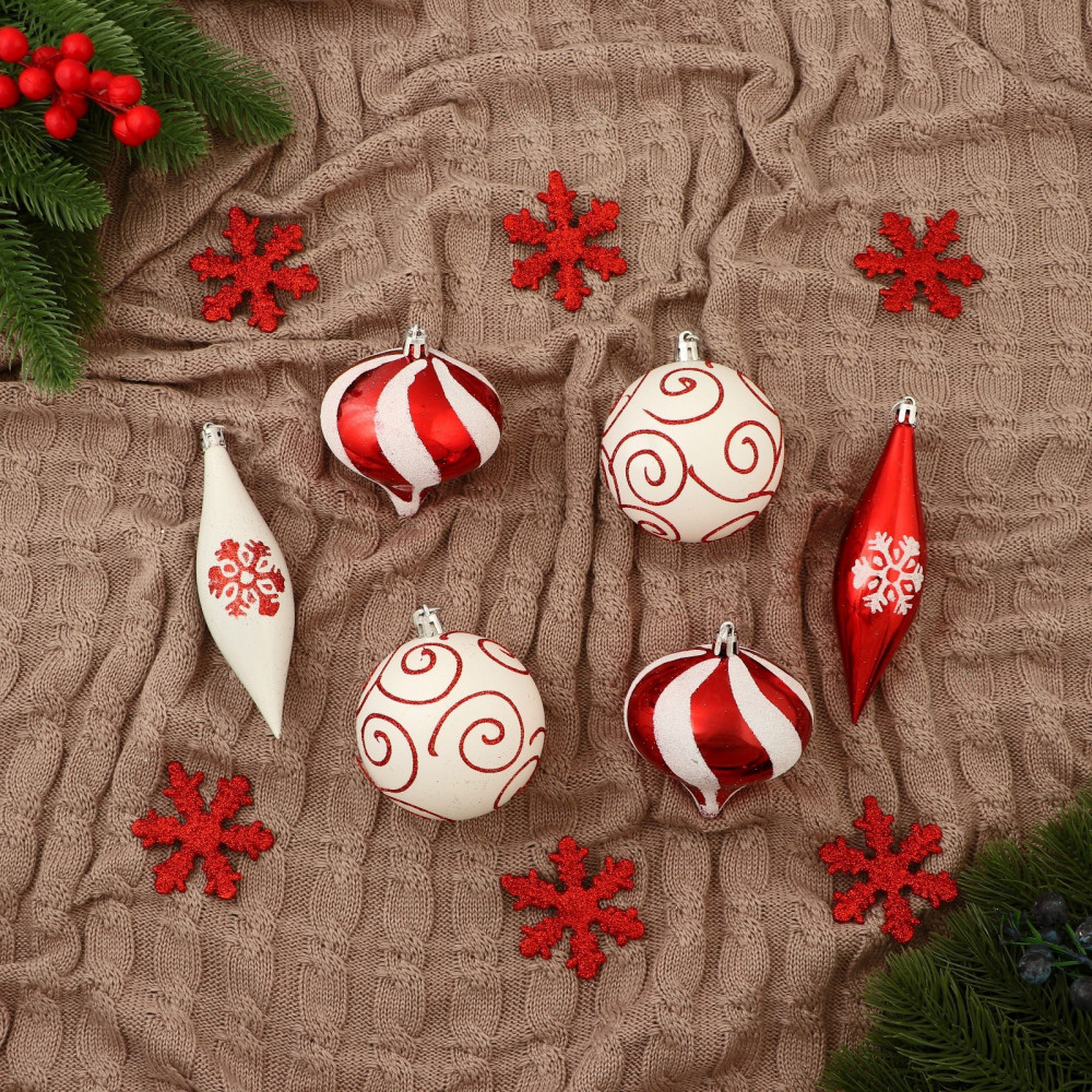 Набор украшений ёлочных «Морозный день» | Зимнее волшебство