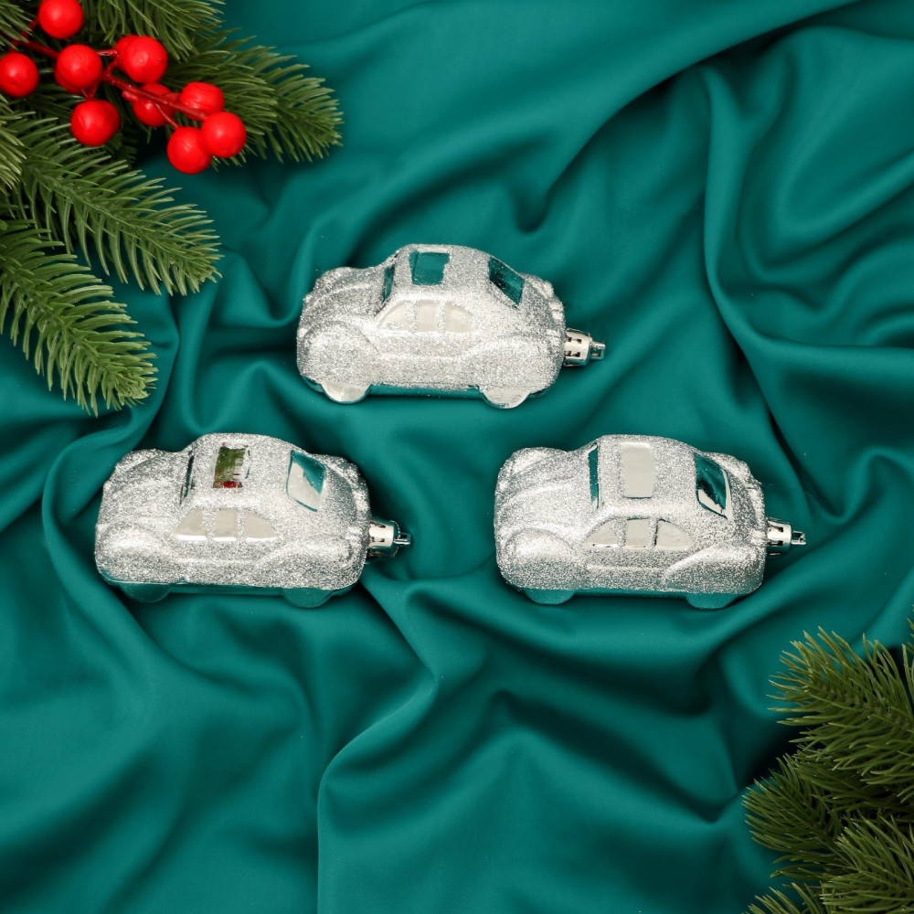 Набор украшений ёлочных «Машинки» | Зимнее волшебство