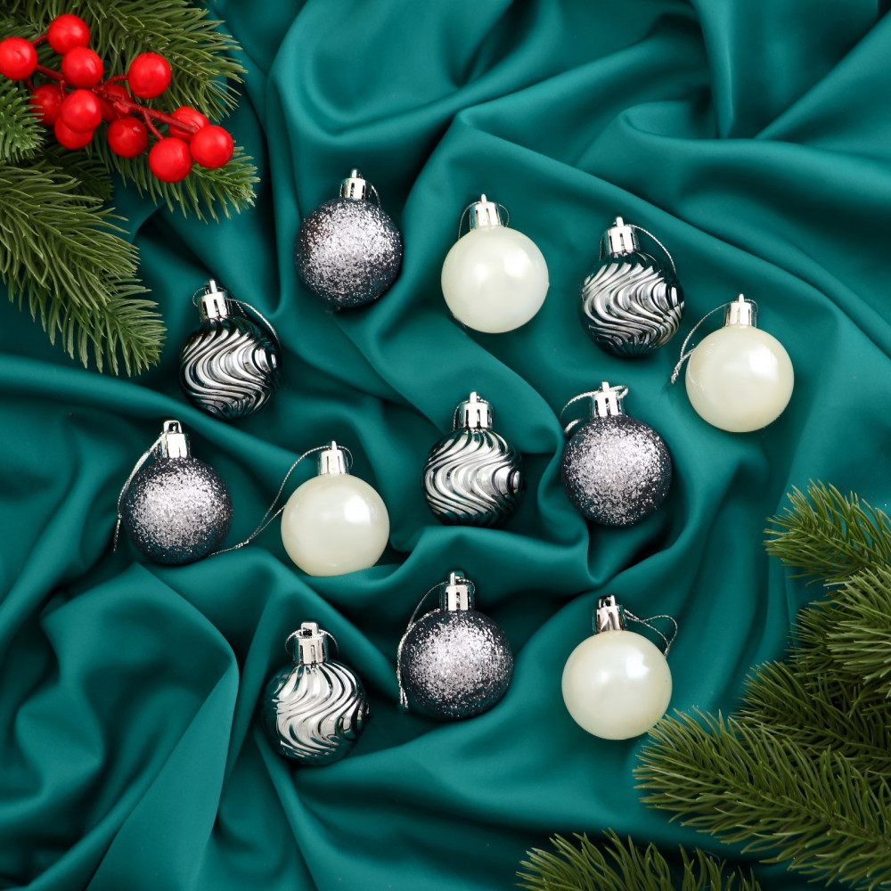 Набор шаров ёлочных «Мелодия» | Зимнее волшебство