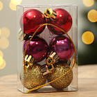 бордовый/золотистый/красный