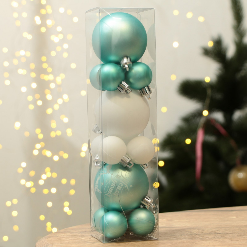 Набор шаров ёлочных | Зимнее волшебство