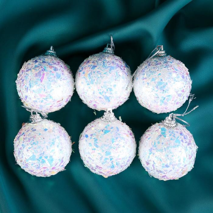 Набор шаров ёлочных «Снежное сияние» | Зимнее волшебство